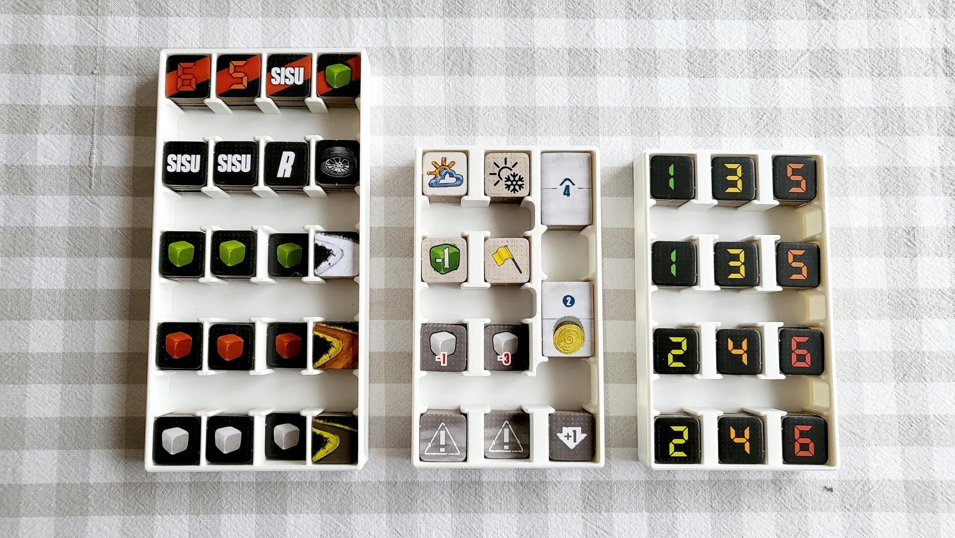 Rallyman DIRT + Expansions Board Game Organizer and Insert (etsy image id: 6781091487)