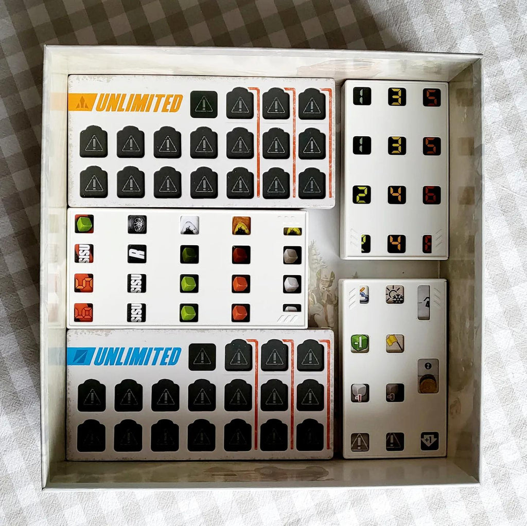 Rallyman DIRT + Expansions Board Game Organizer and Insert (etsy image id: 6781091491)