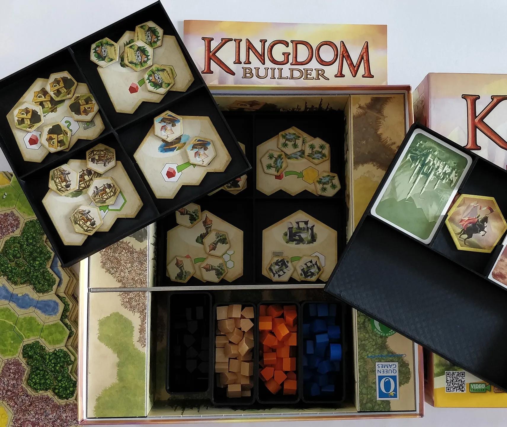 Kingdom Builder Board Game Organizer and Insert (etsy image id: 6781106389)