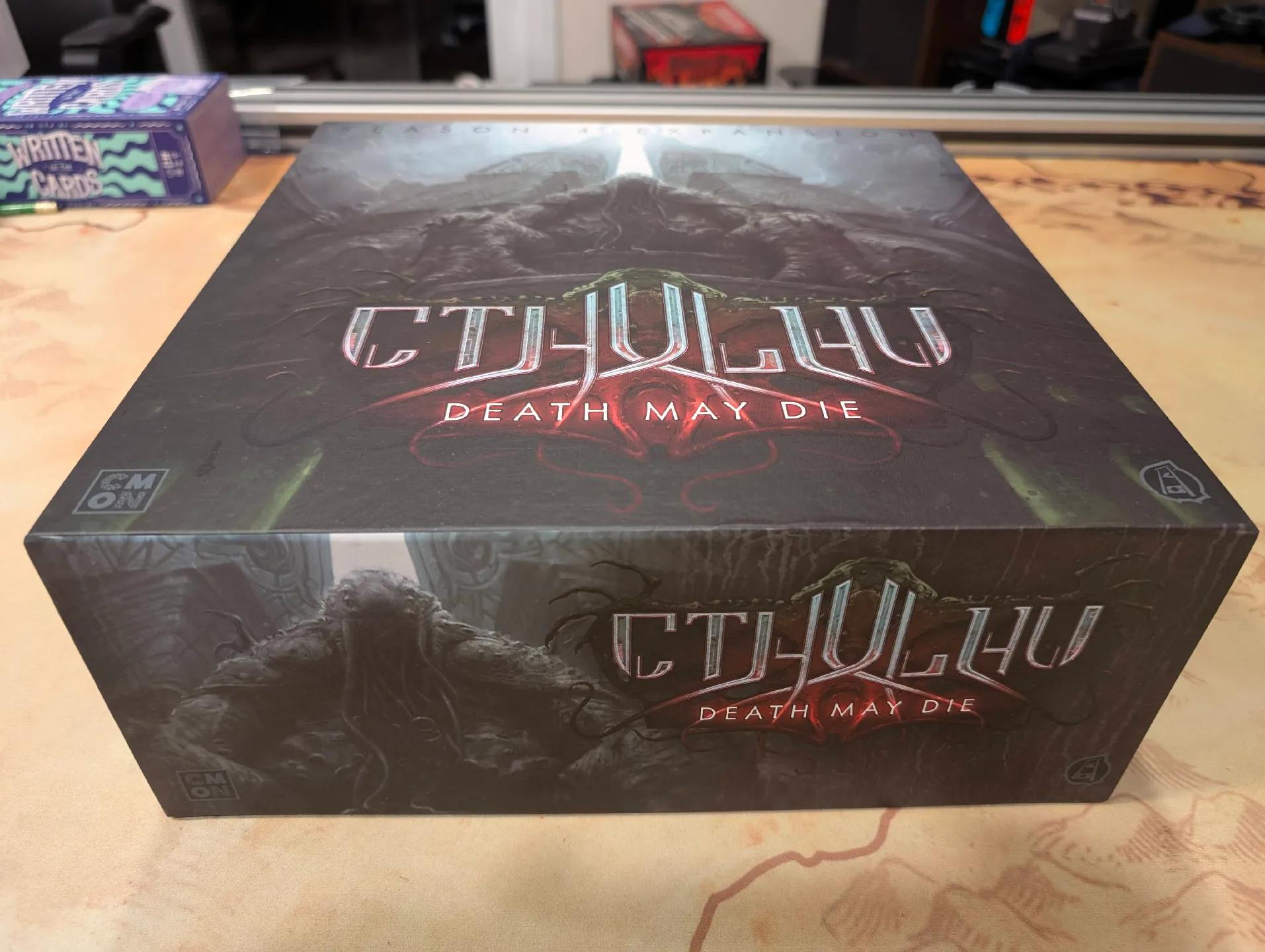 Cthulhu Death May Die Seasons 1-4 (4 Box Solution!) Board Game Organizer / Insert (etsy image id: 6781476127)