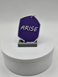Solo Leveling - ARISE! - Speech Bubble Key Chain (etsy image id: 6785911037)