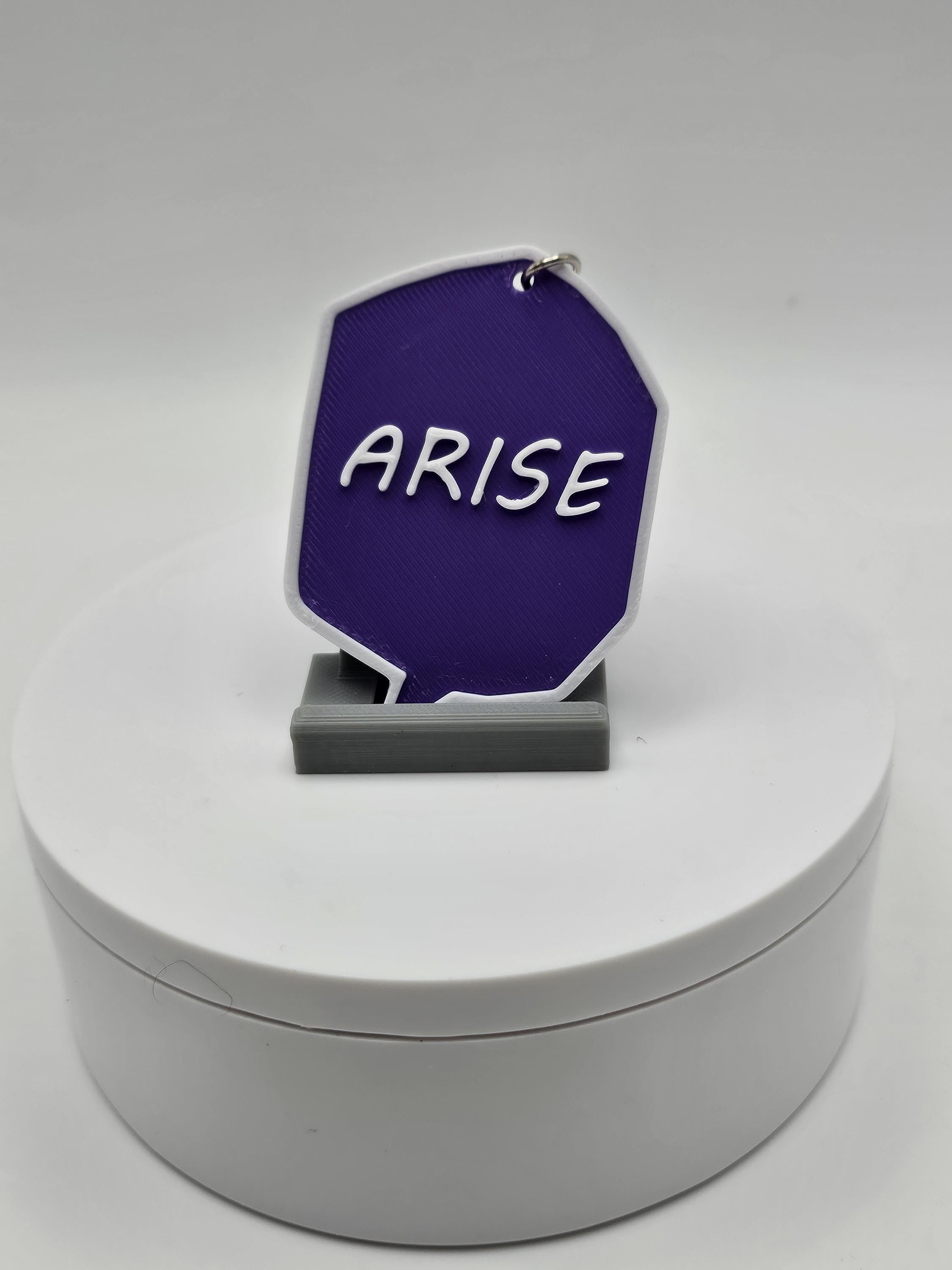 Solo Leveling - ARISE! - Speech Bubble Key Chain (etsy image id: 6785911037)