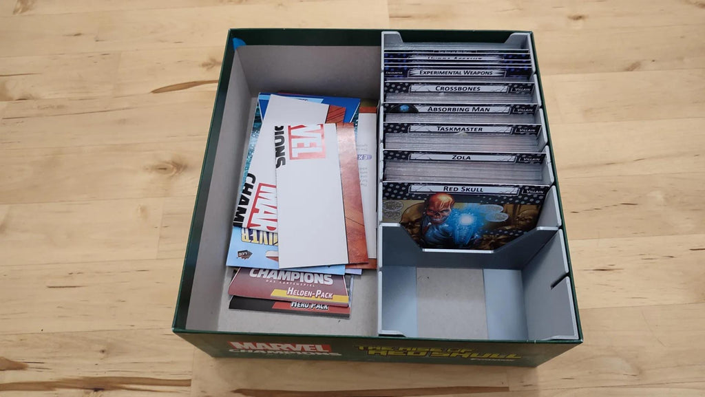Marvel Champions + Expansion Board Game Organizer / Insert (etsy image id: 6797723505)