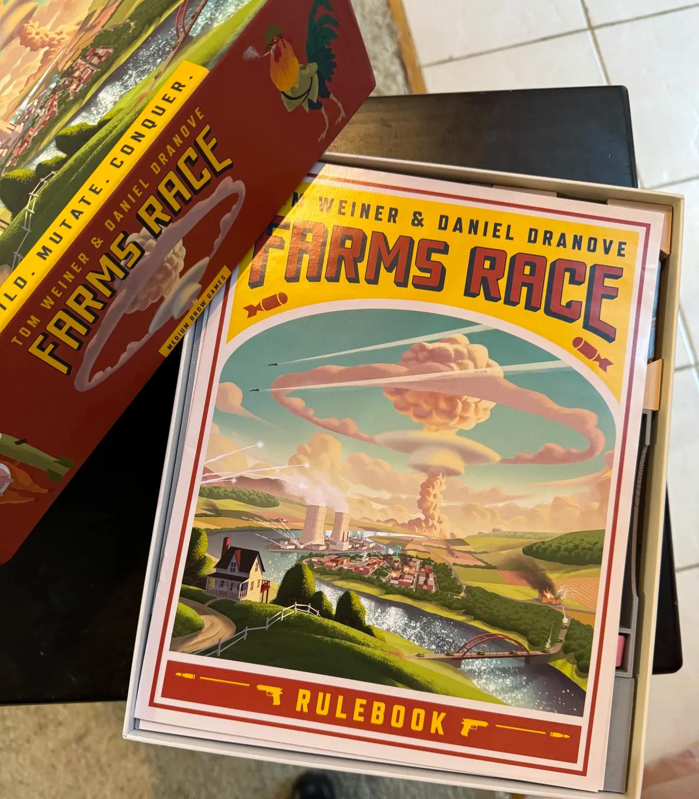 Farms Race Board Game Organizer and Insert (etsy image id: 6805693385)