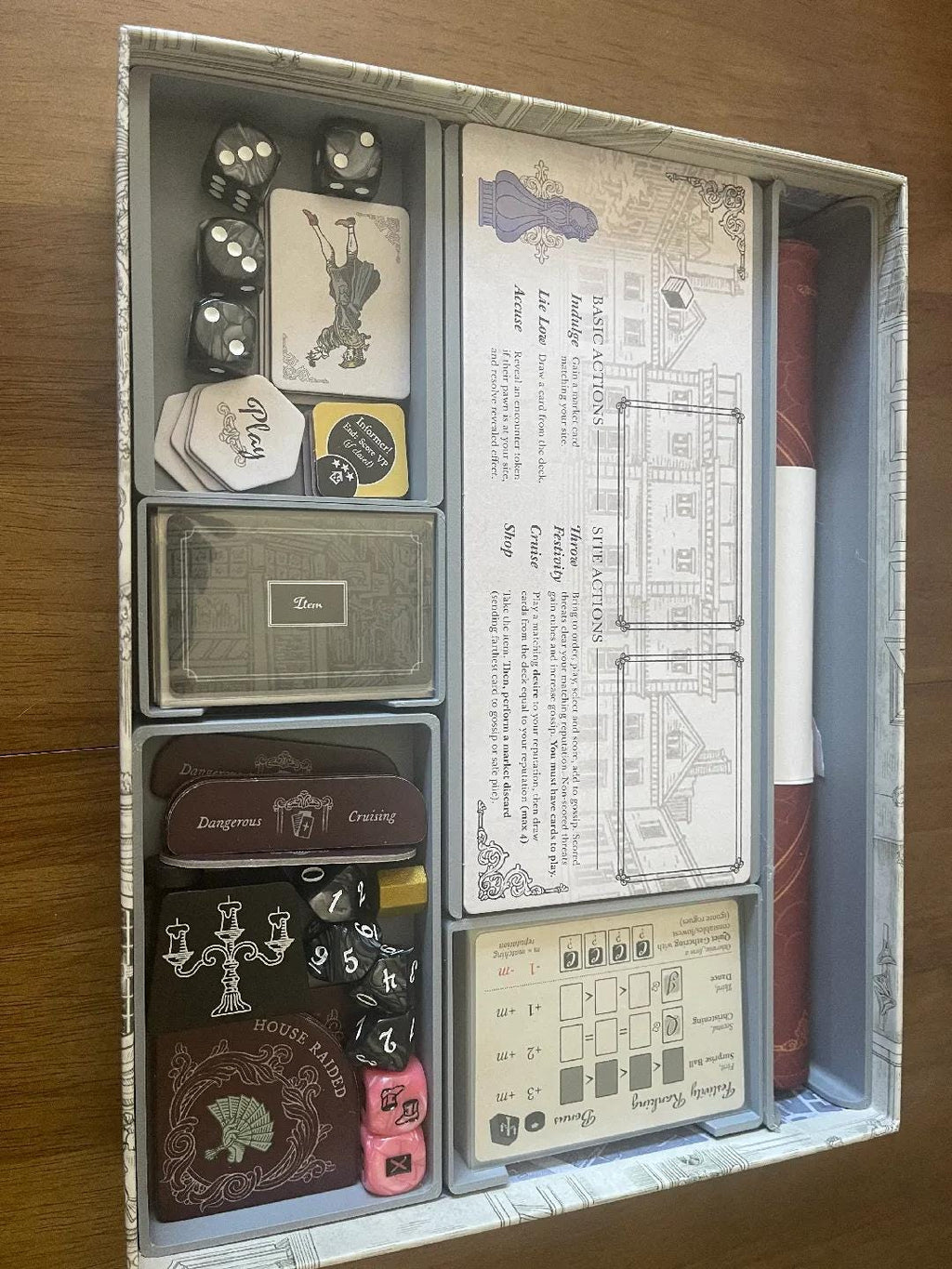 Molly House Board Game Organizer and Insert (etsy image id: 6817766405)