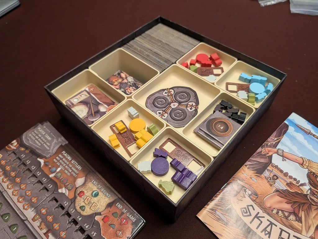 Skara Brae Board Game Insert / Organizer (etsy image id: 6821186686)
