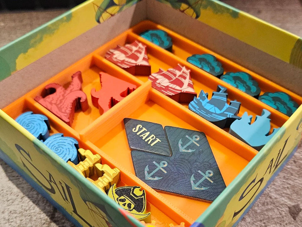 Sail + Expansion Board Game Organizer / Insert (etsy image id: 6821231306)