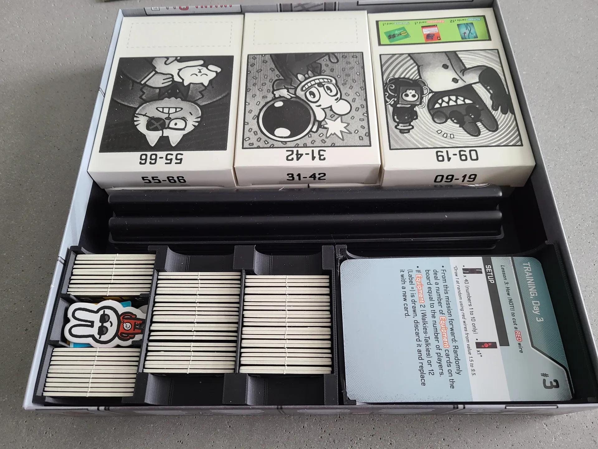 Bomb Busters Board Game Organizer / Insert (etsy image id: 6821242626)