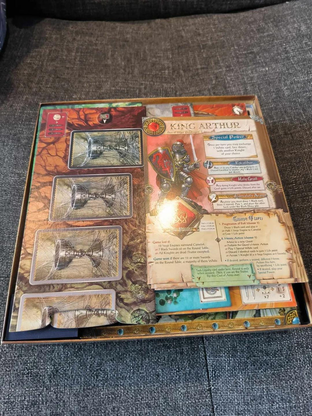 Shadows Over Camelot + Expansion Organizer and Insert (etsy image id: 6849974474)