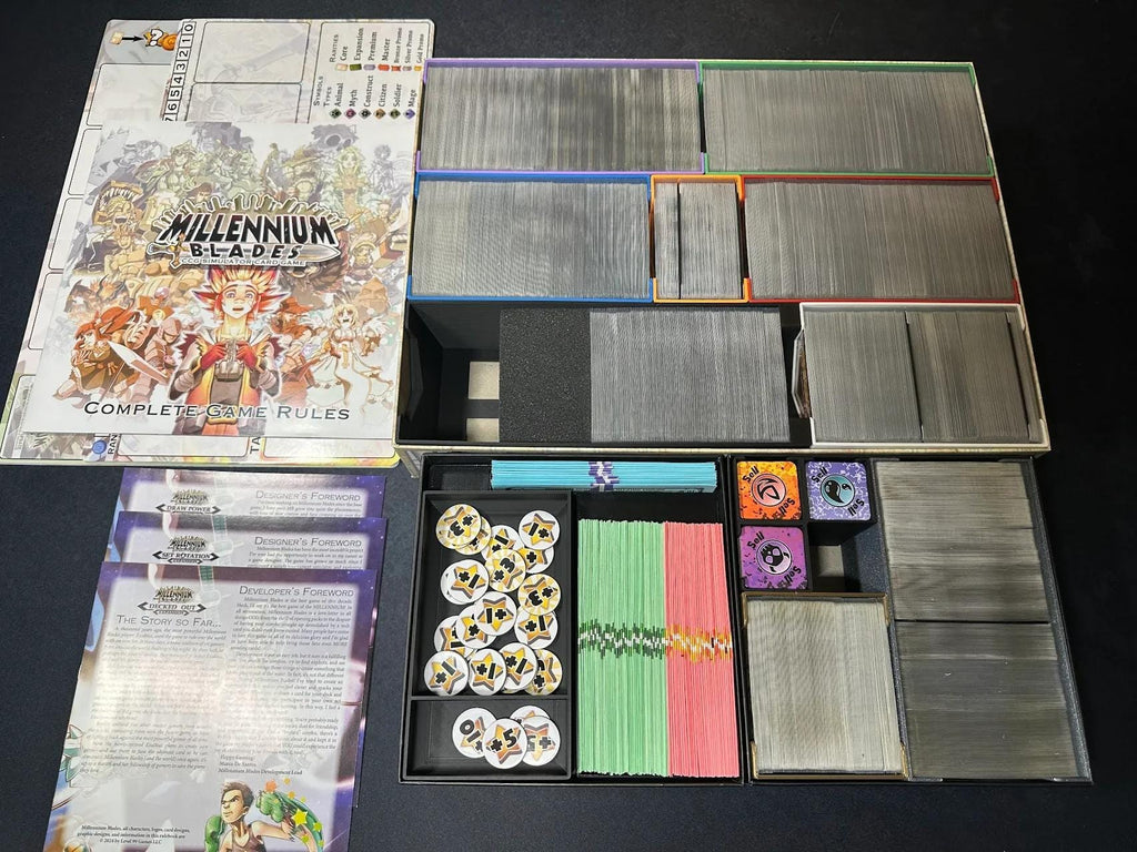 Millennium Blades: Core + Expansions Board Game Organizer / Insert (etsy image id: 6854683764)