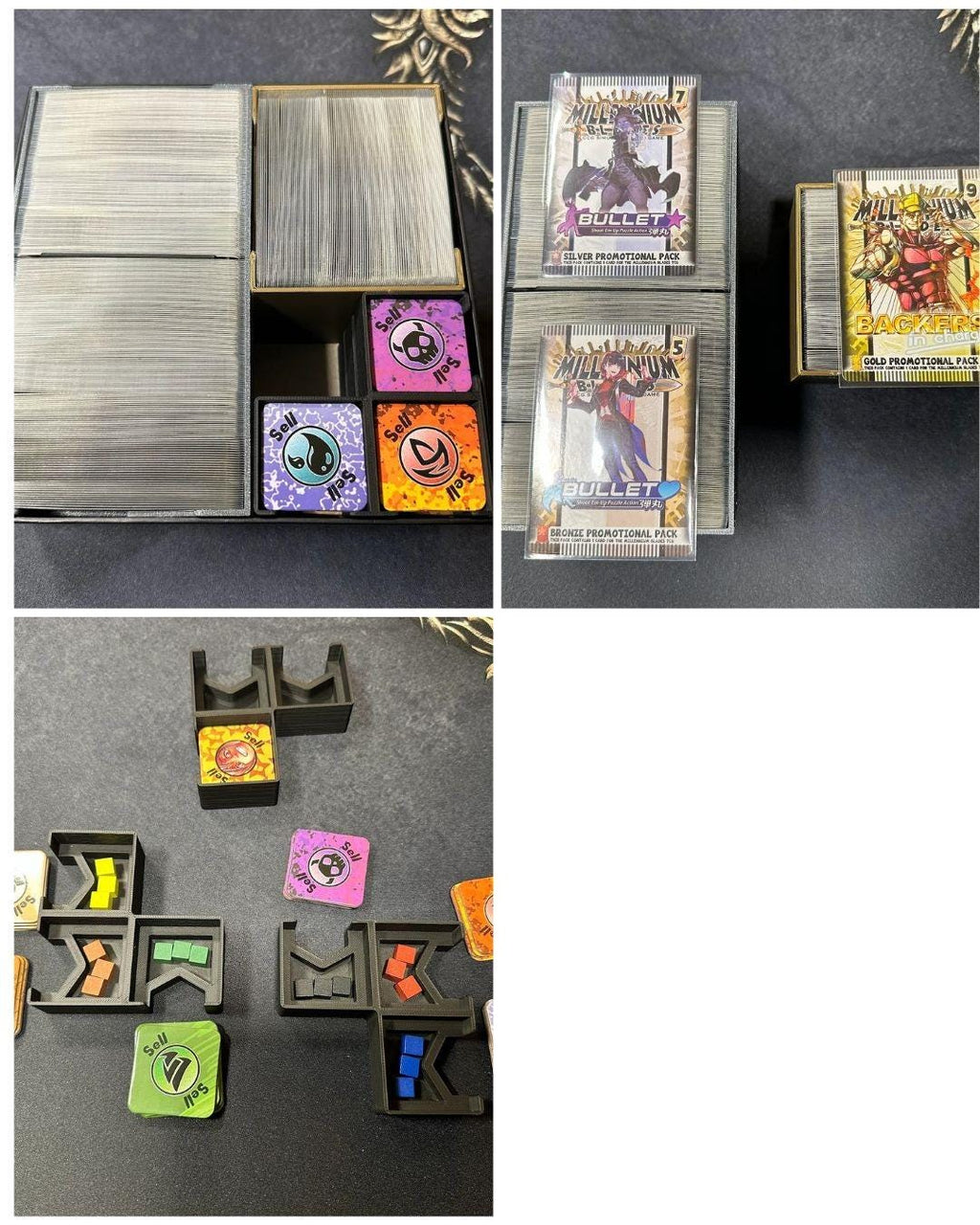 Millennium Blades: Core + Expansions Board Game Organizer / Insert (etsy image id: 6854684796)