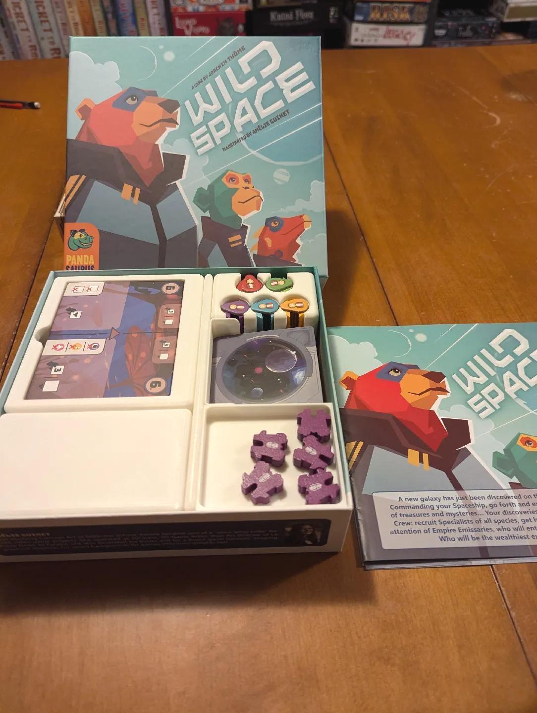 Wild Space Board Game Organizer and Insert (etsy image id: 6864395856)