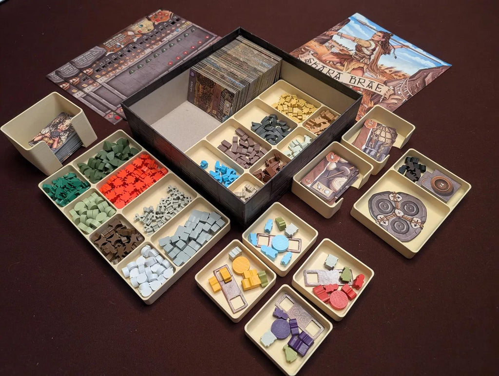 Skara Brae Board Game Insert / Organizer (etsy image id: 6869168673)