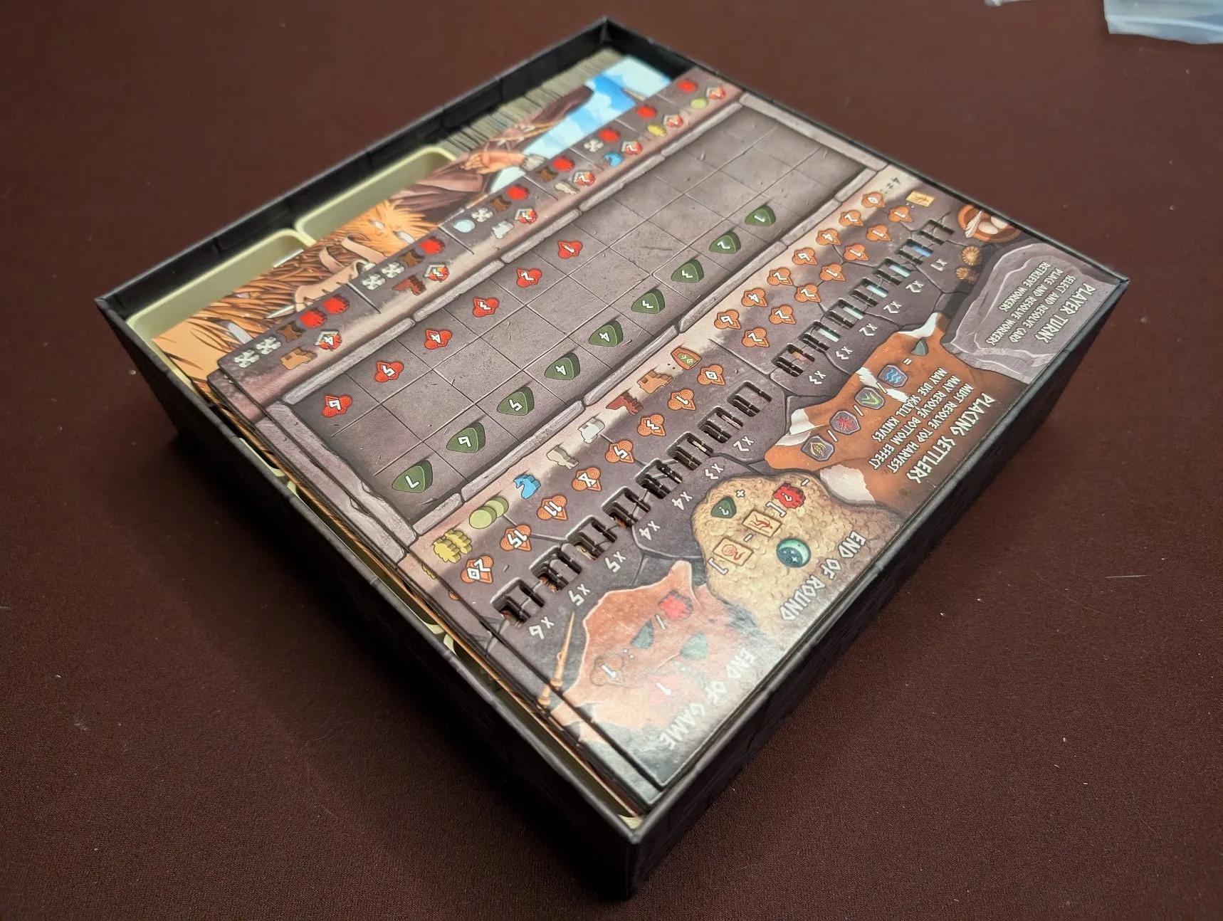 Skara Brae Board Game Insert / Organizer (etsy image id: 6869168675)