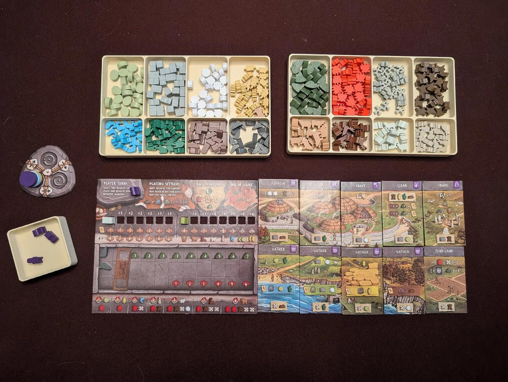 Skara Brae Board Game Insert / Organizer (etsy image id: 6869168677)