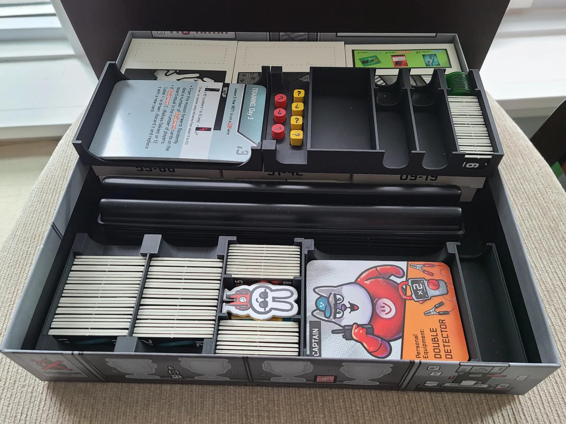 Bomb Busters Board Game Organizer / Insert (etsy image id: 6869225373)