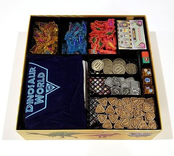 Dinosaur World + Expansions Board Game Organizer and Insert (etsy image id: 6881752130)