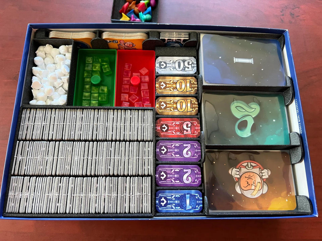 Galaxy Trucker + Expansion 2nd Edition Board Game Organizer / Insert (etsy image id: 6889609716)