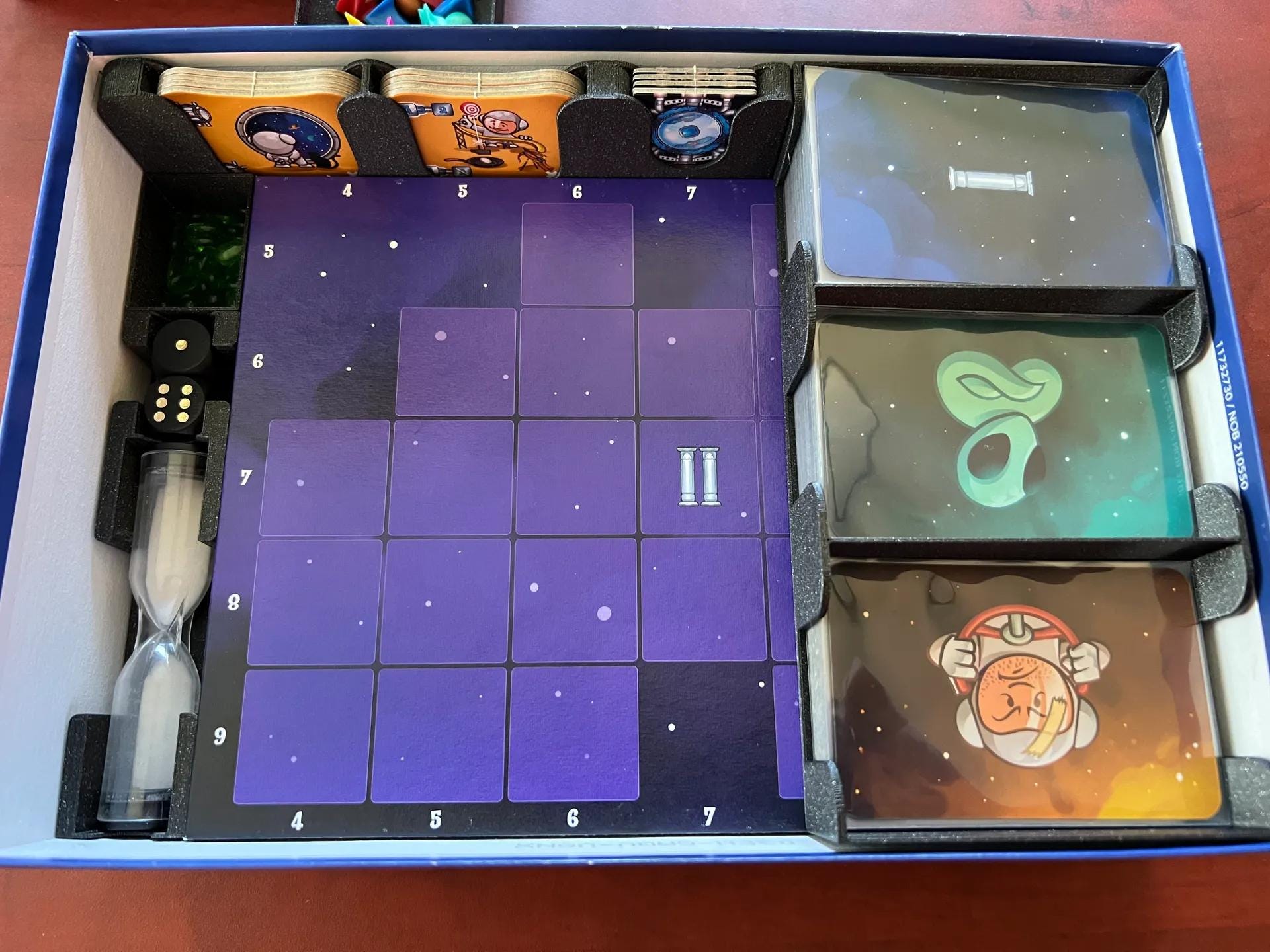 Galaxy Trucker + Expansion 2nd Edition Board Game Organizer / Insert (etsy image id: 6889609722)
