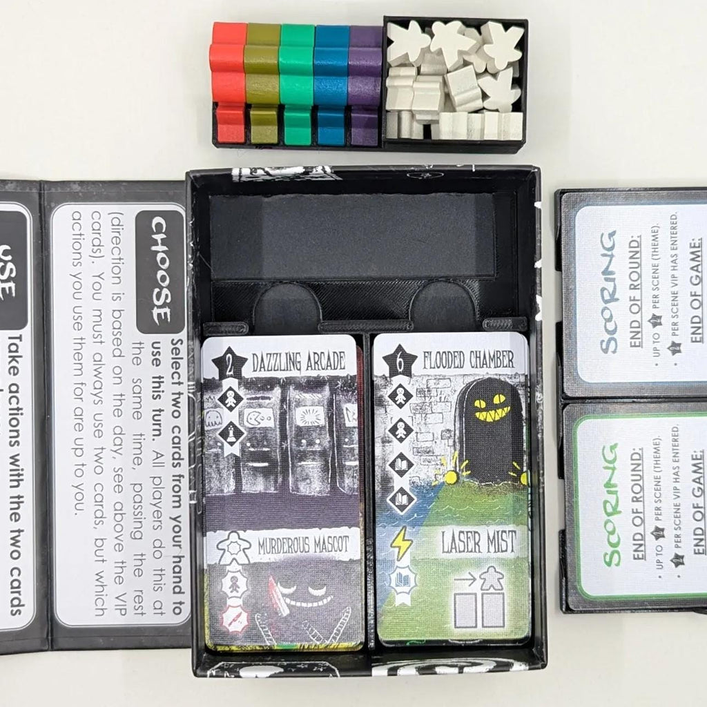 Scream Park Board Game Organizer / Insert (etsy image id: 6891021088)