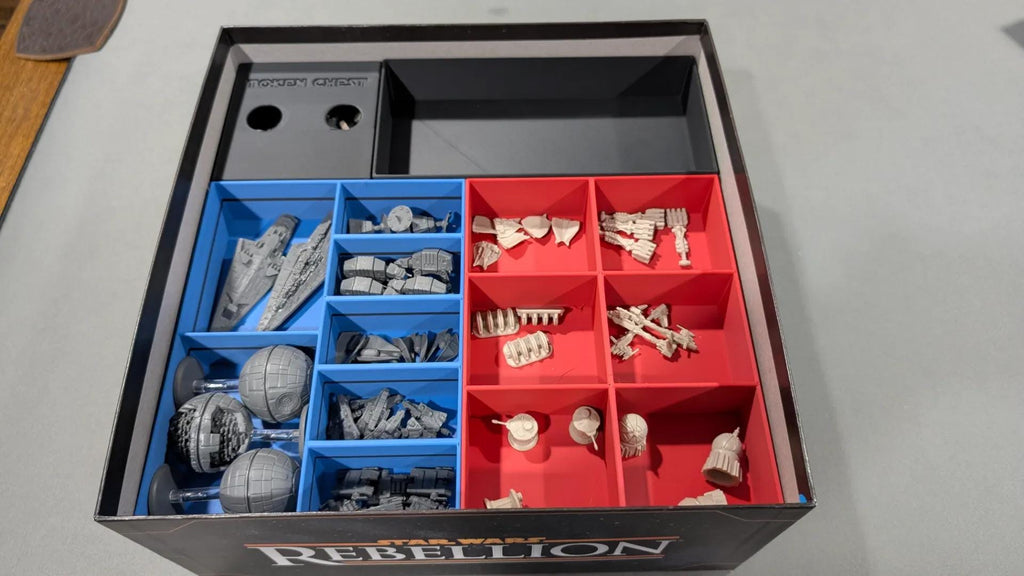 Star Wars Rebellion Board Game Organizer / Insert (etsy image id: 6896727483)