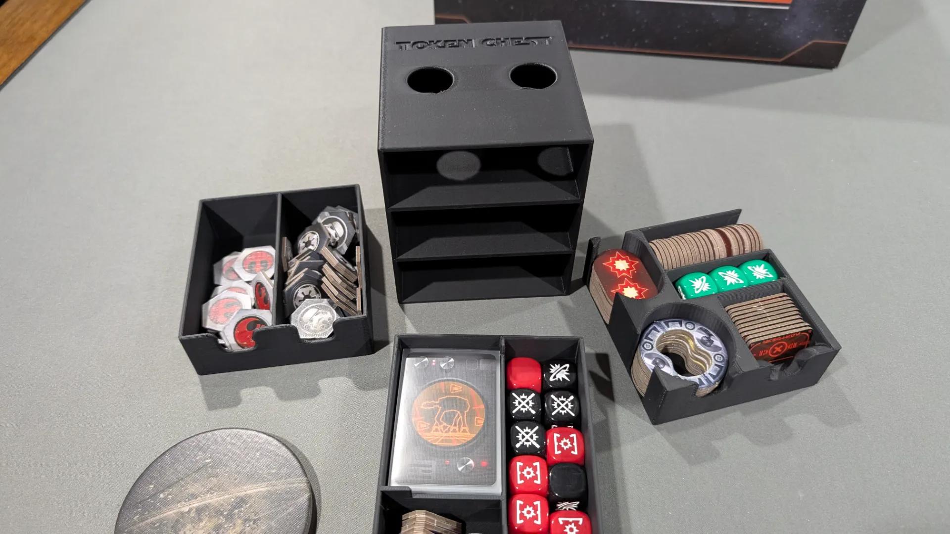 Star Wars Rebellion Board Game Organizer / Insert (etsy image id: 6896727485)