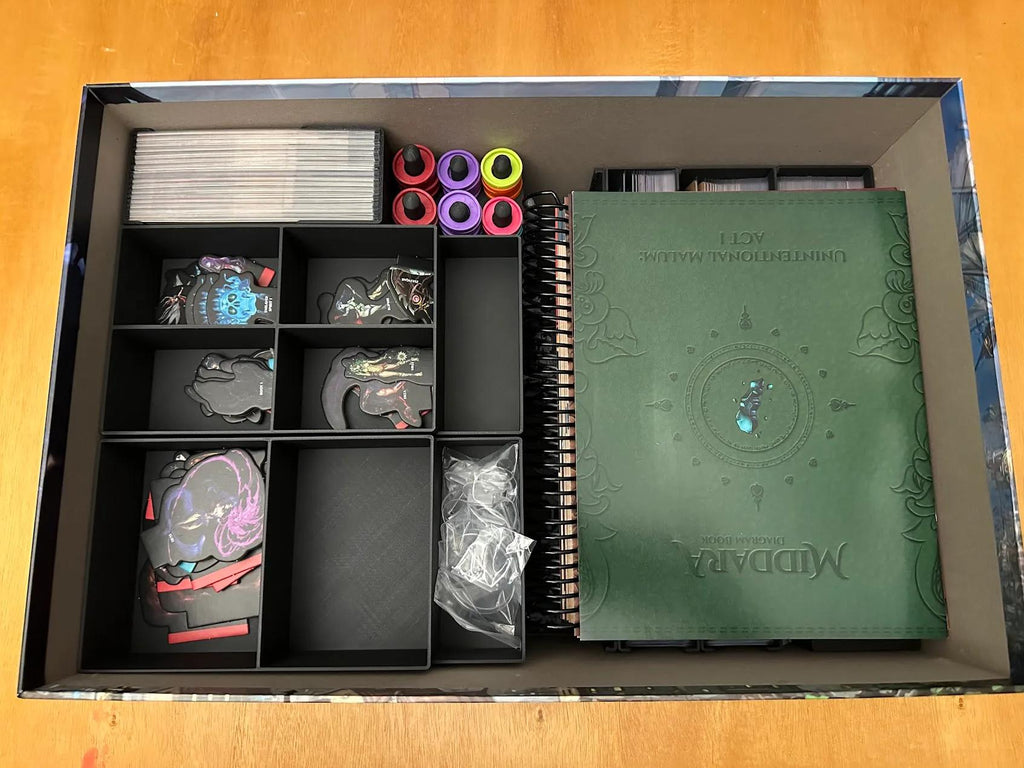 Middara Act I Insert, v1.2 Board Game Insert and Organizer (etsy image id: 6897674209)