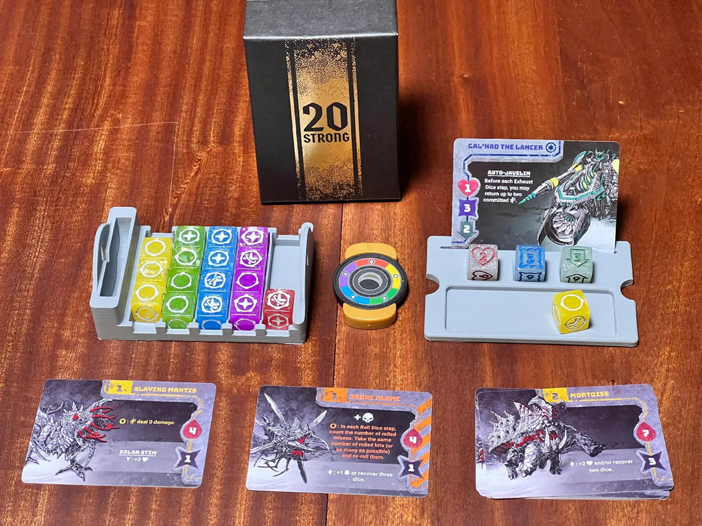 20 Strong Travel Insert Board Game Organizer / Insert (etsy image id: 6902671211)