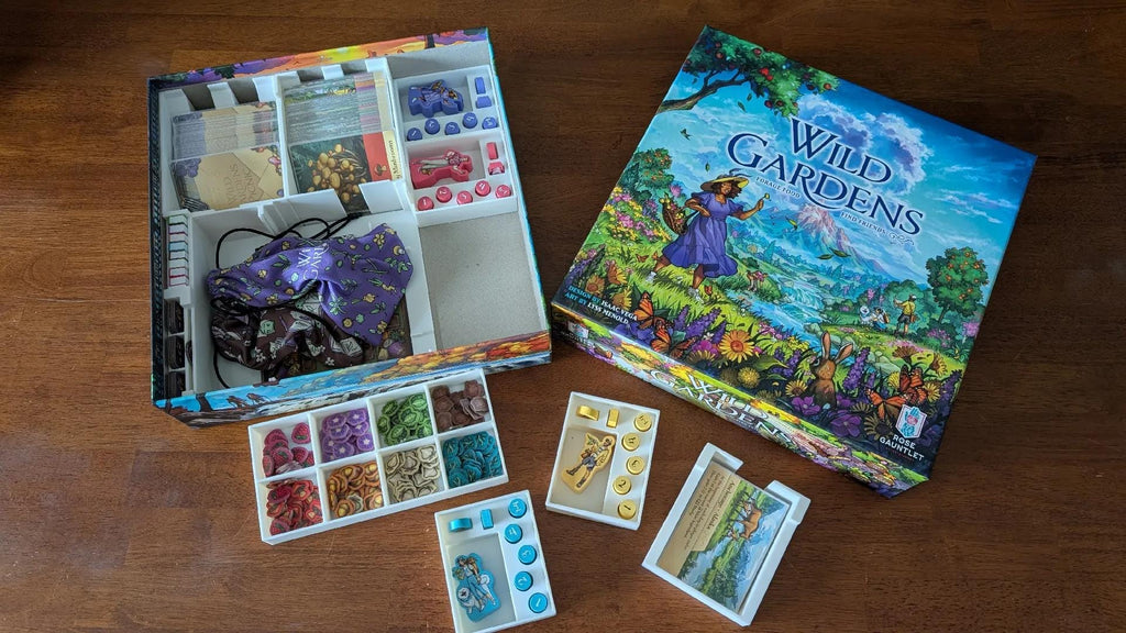 Wild Gardens Board Game Organizer / Insert (etsy image id: 6902677441)