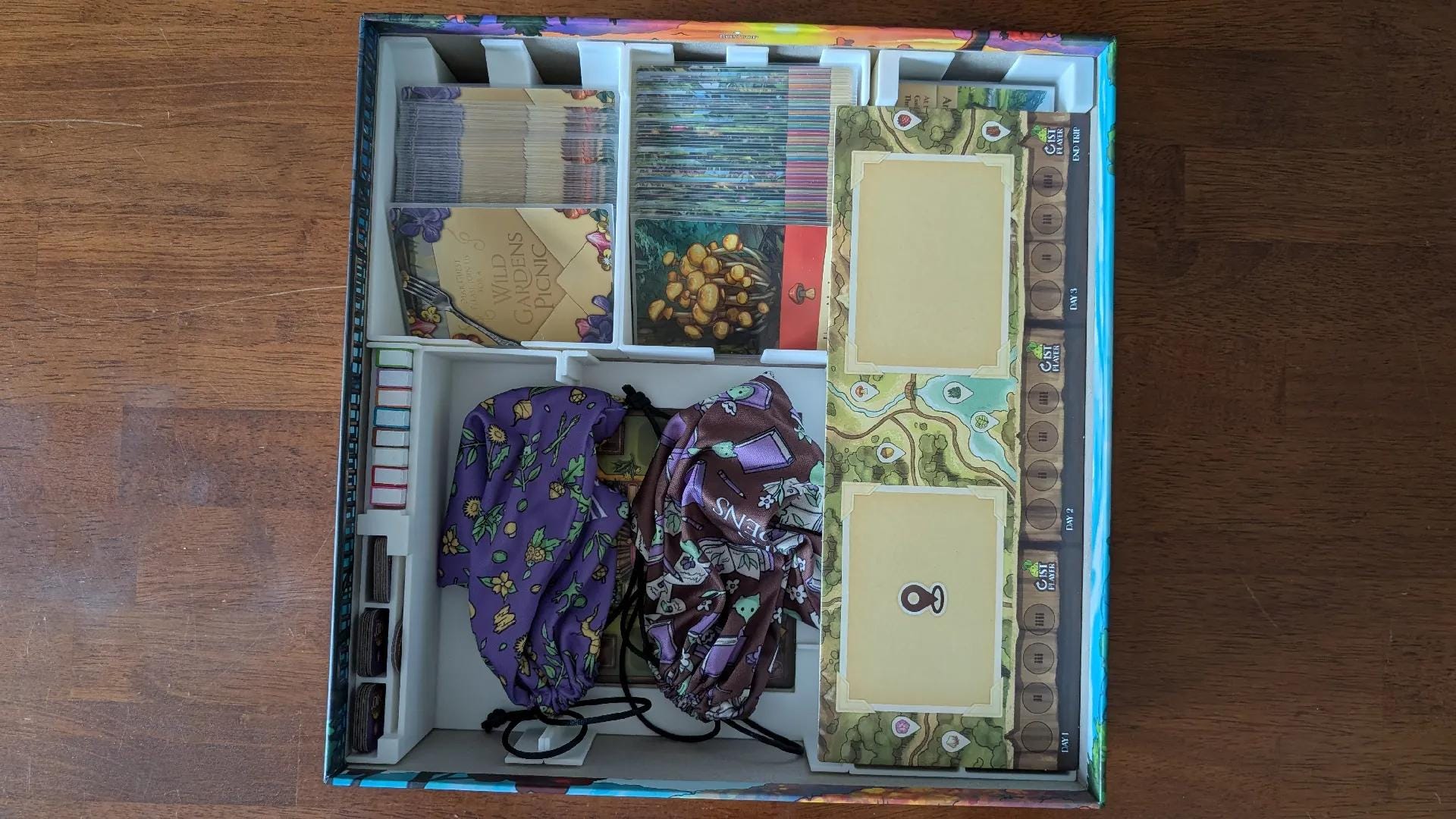 Wild Gardens Board Game Organizer / Insert (etsy image id: 6902677445)