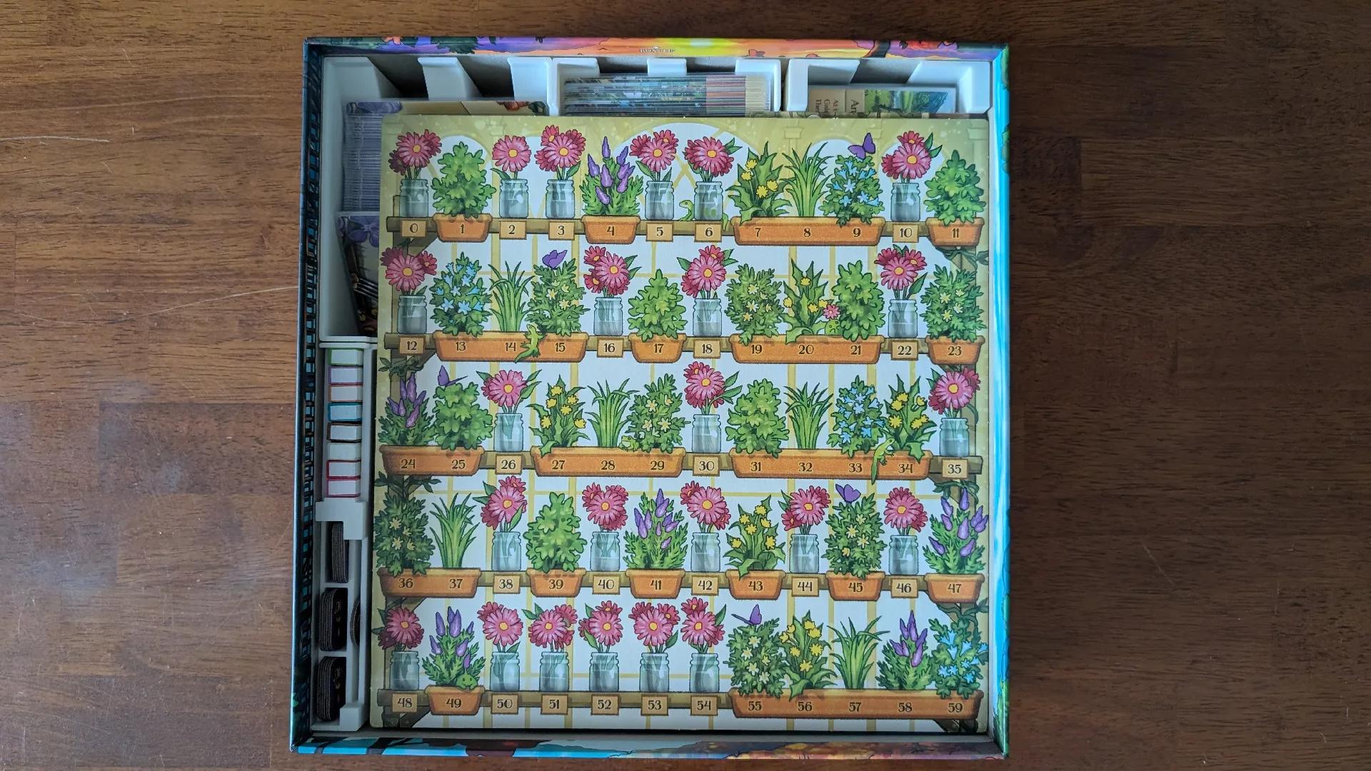 Wild Gardens Board Game Organizer / Insert (etsy image id: 6902677447)