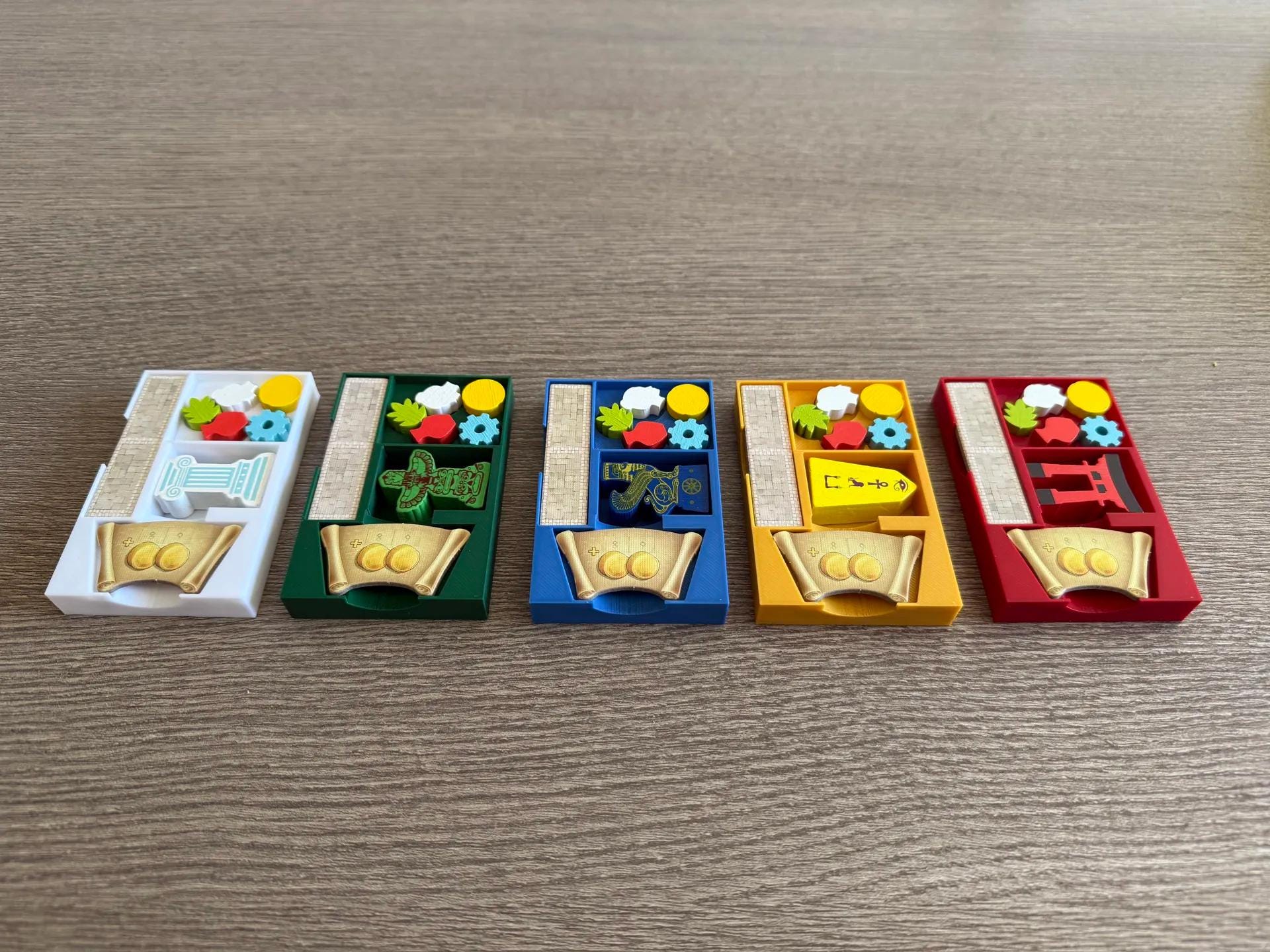 World Wonders Board Game Organizer / Insert (etsy image id: 6913745734)