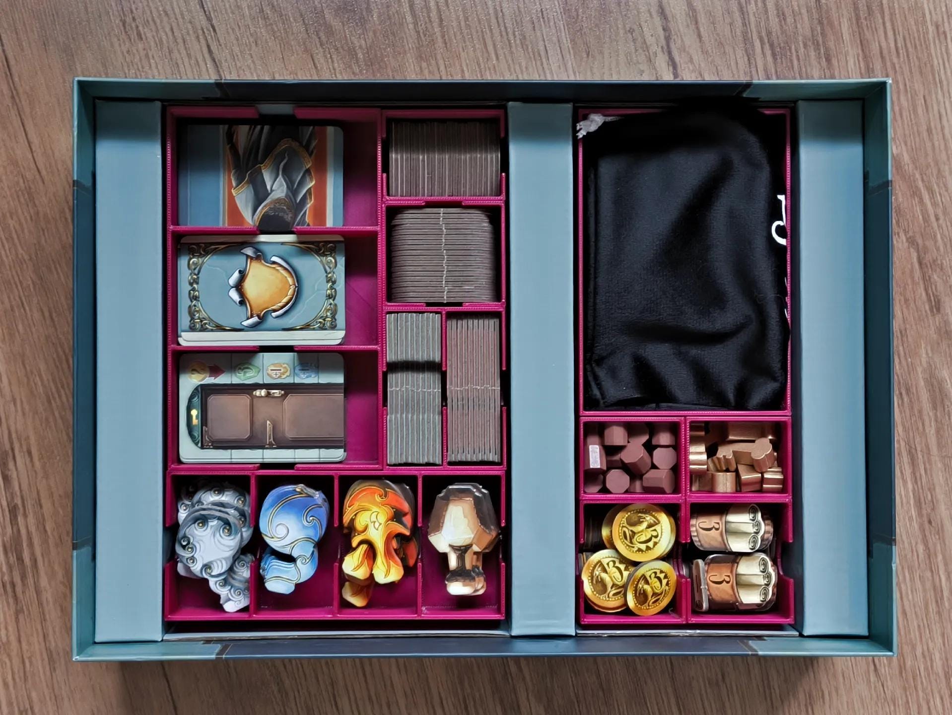 Djinn Board Game Organizer / Insert (etsy image id: 6915289812)