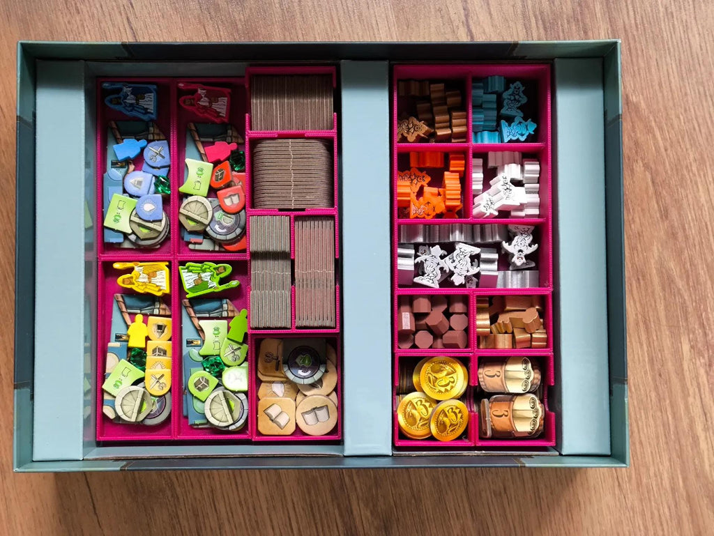 Djinn Board Game Organizer / Insert (etsy image id: 6915289814)