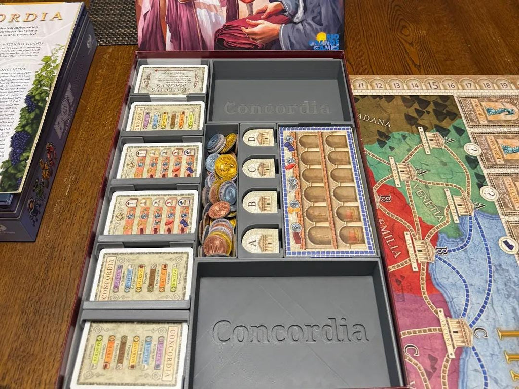 Concordia Board Game Organizer / Insert (etsy image id: 6920542857)