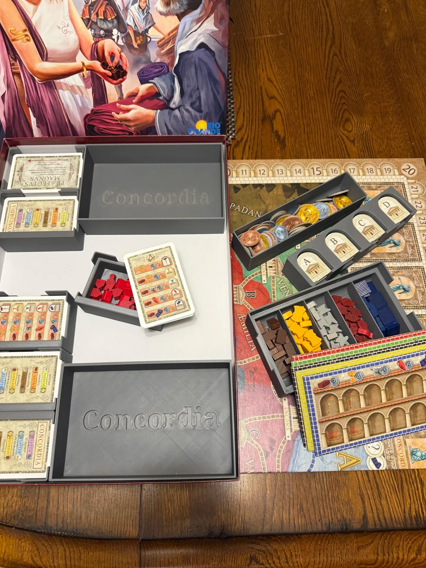 Concordia Board Game Organizer / Insert (etsy image id: 6920542887)
