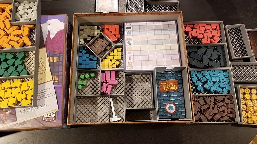 Tiny Towns Board Game Organizer and Insert (etsy image id: 6929696635)