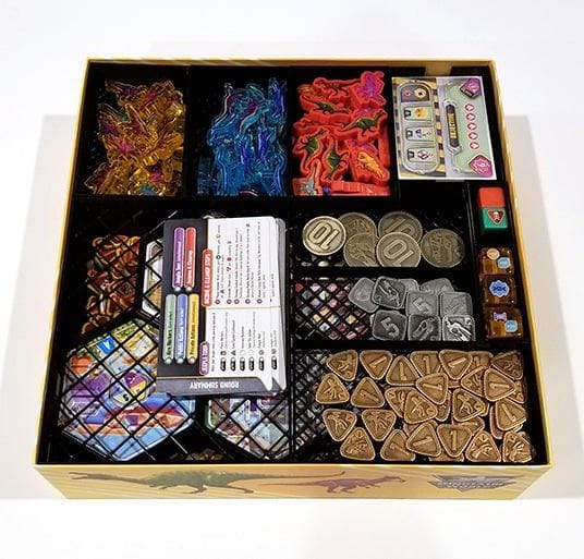 Dinosaur World + Expansions Board Game Organizer and Insert (etsy image id: 6929733301)