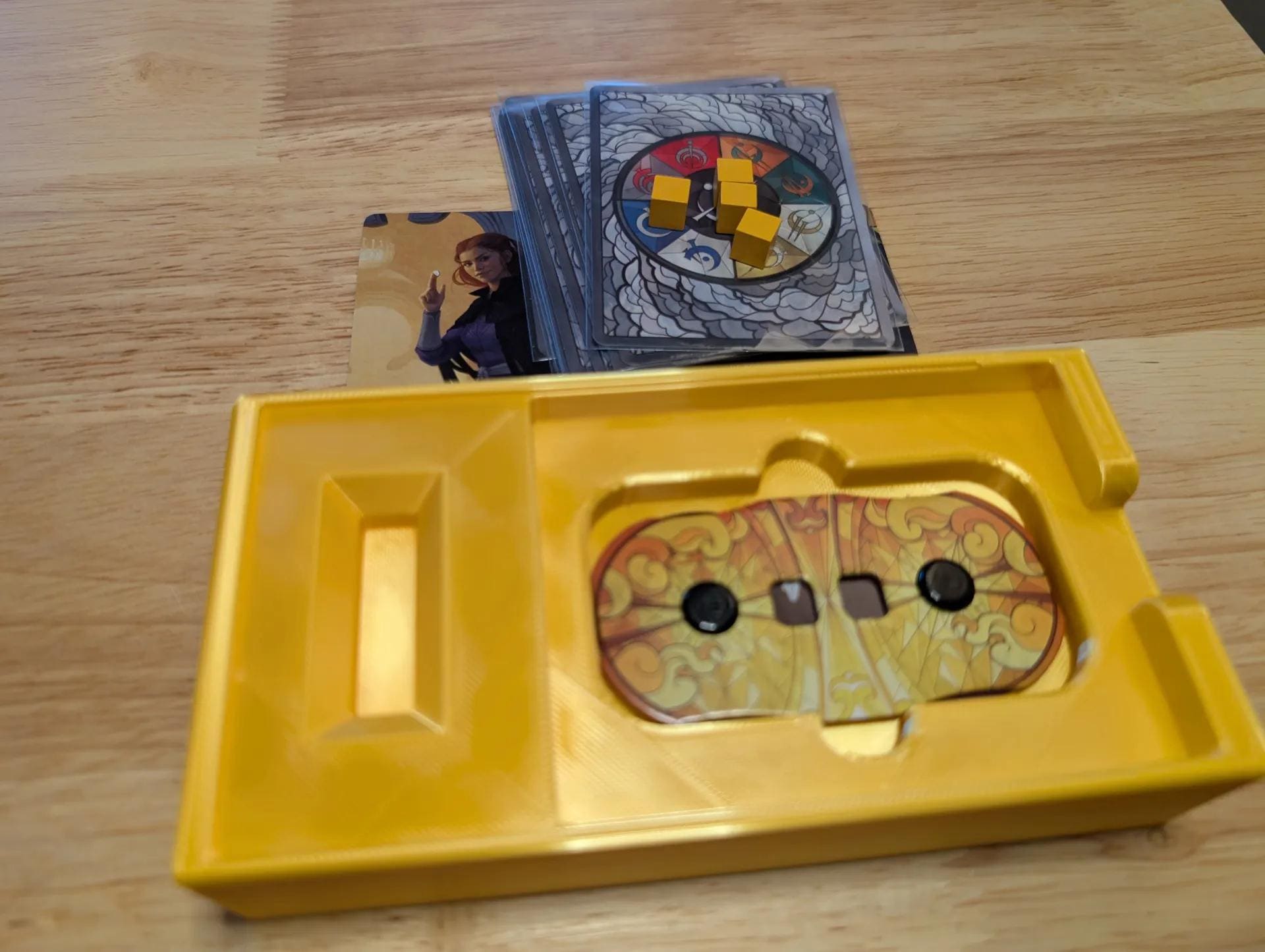 Mistborn Deckbuilding Board Game Organizer / Insert (etsy image id: 6937553281)