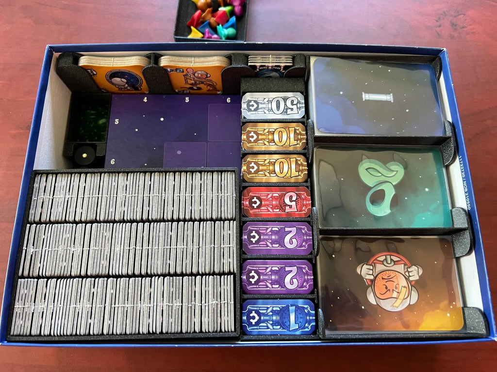 Galaxy Trucker + Expansion 2nd Edition Board Game Organizer / Insert (etsy image id: 6937584157)