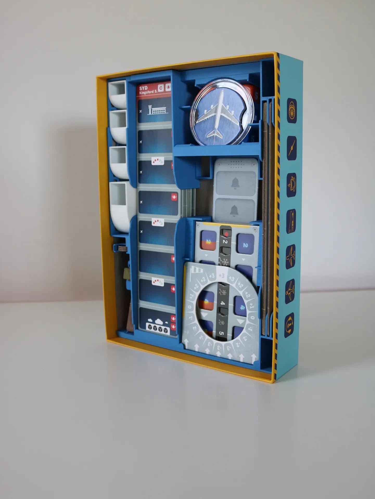 Skyteam + Expansions Board Game Organizer / Insert (etsy image id: 6954049122)