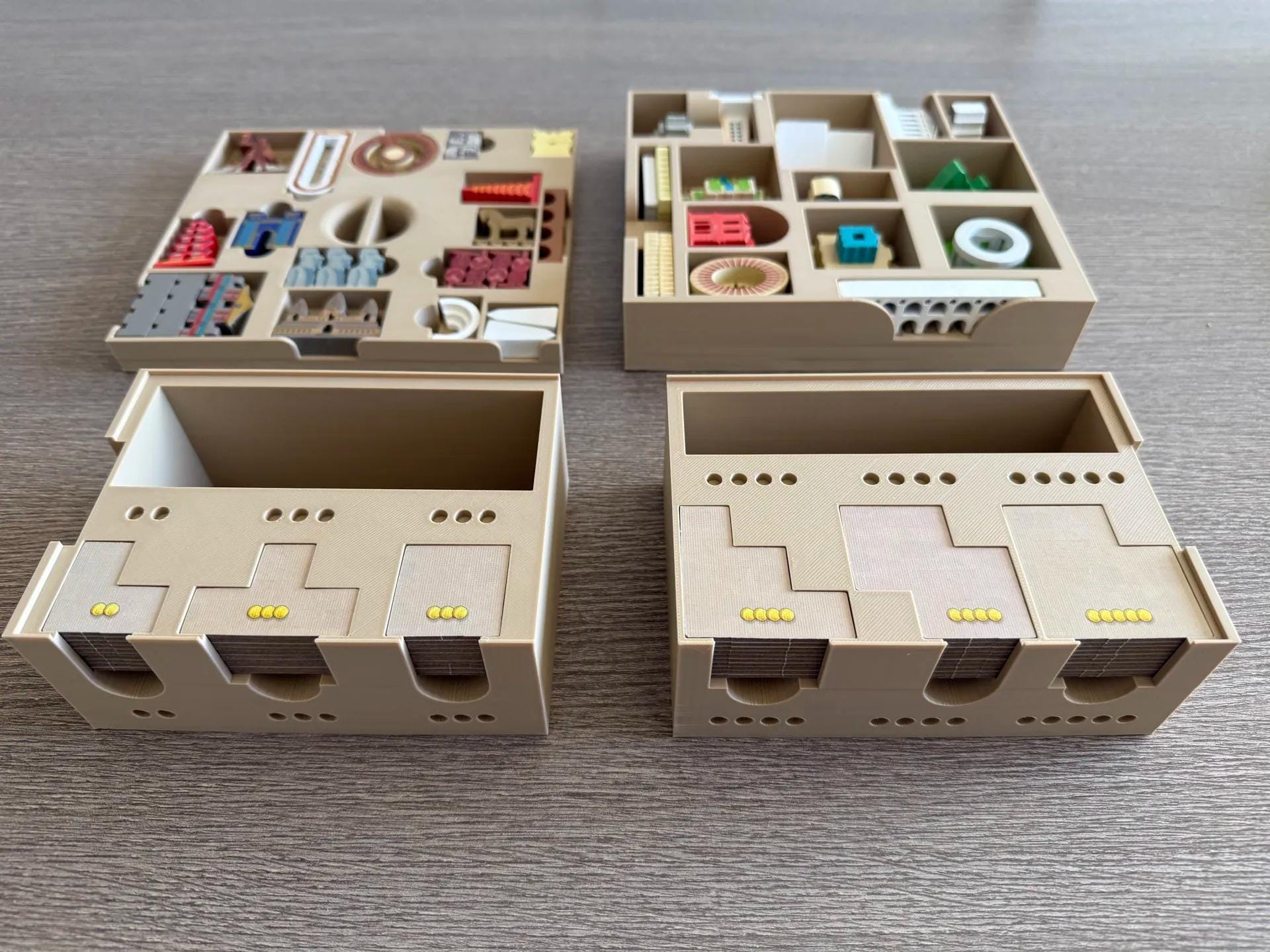 World Wonders Board Game Organizer / Insert (etsy image id: 6961717941)
