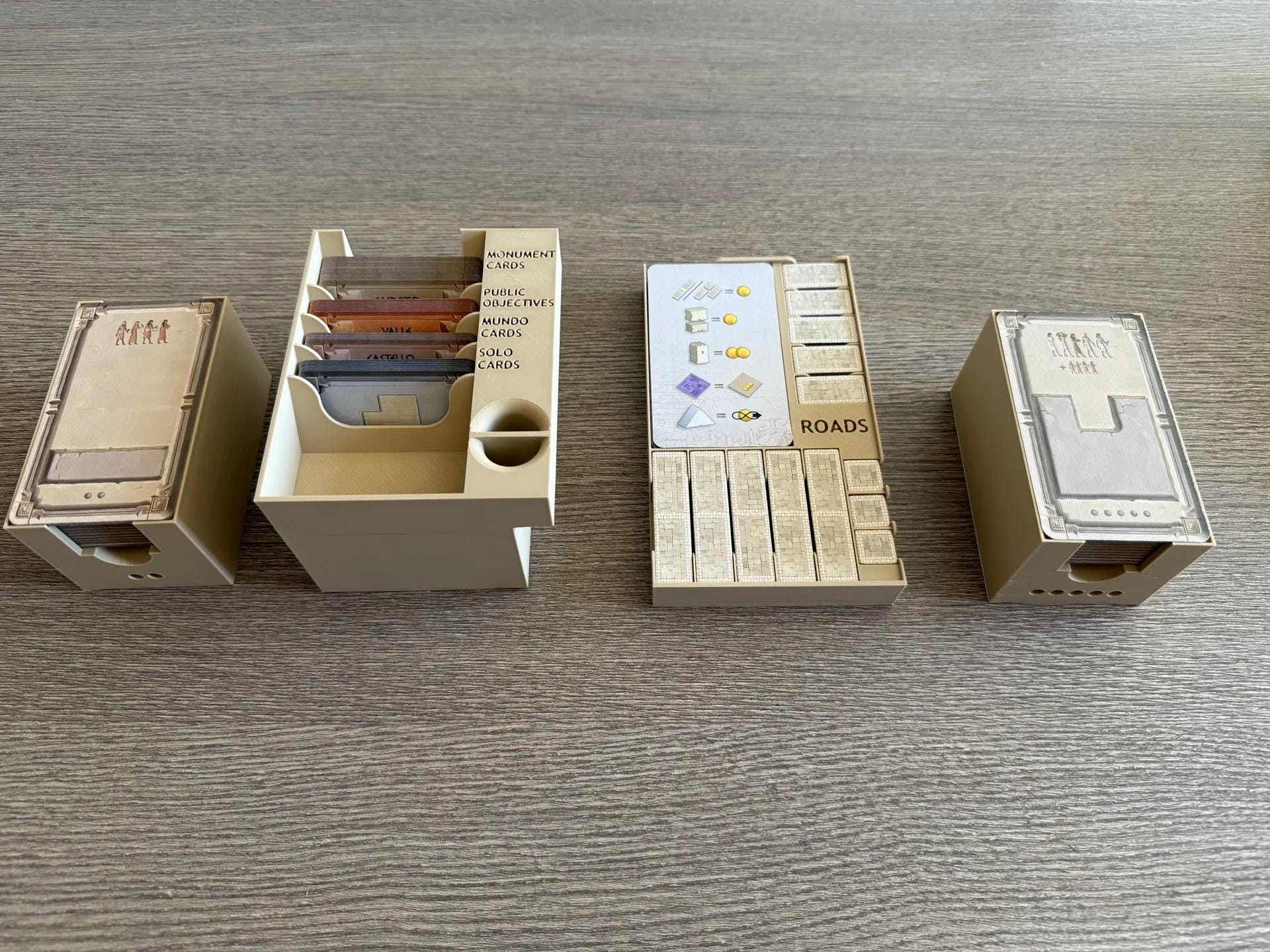 World Wonders Board Game Organizer / Insert (etsy image id: 6961717943)
