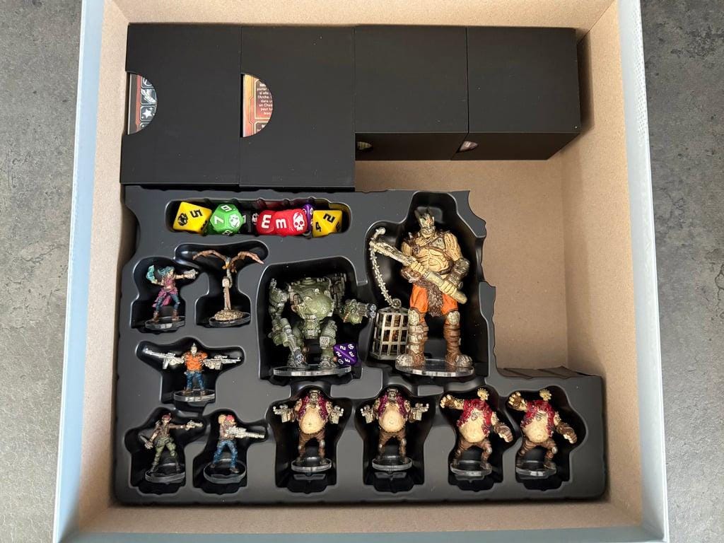 Borderlands Mister Torgue's Arena of Badassery Board Game Organizer / Insert (etsy image id: 6994734134)