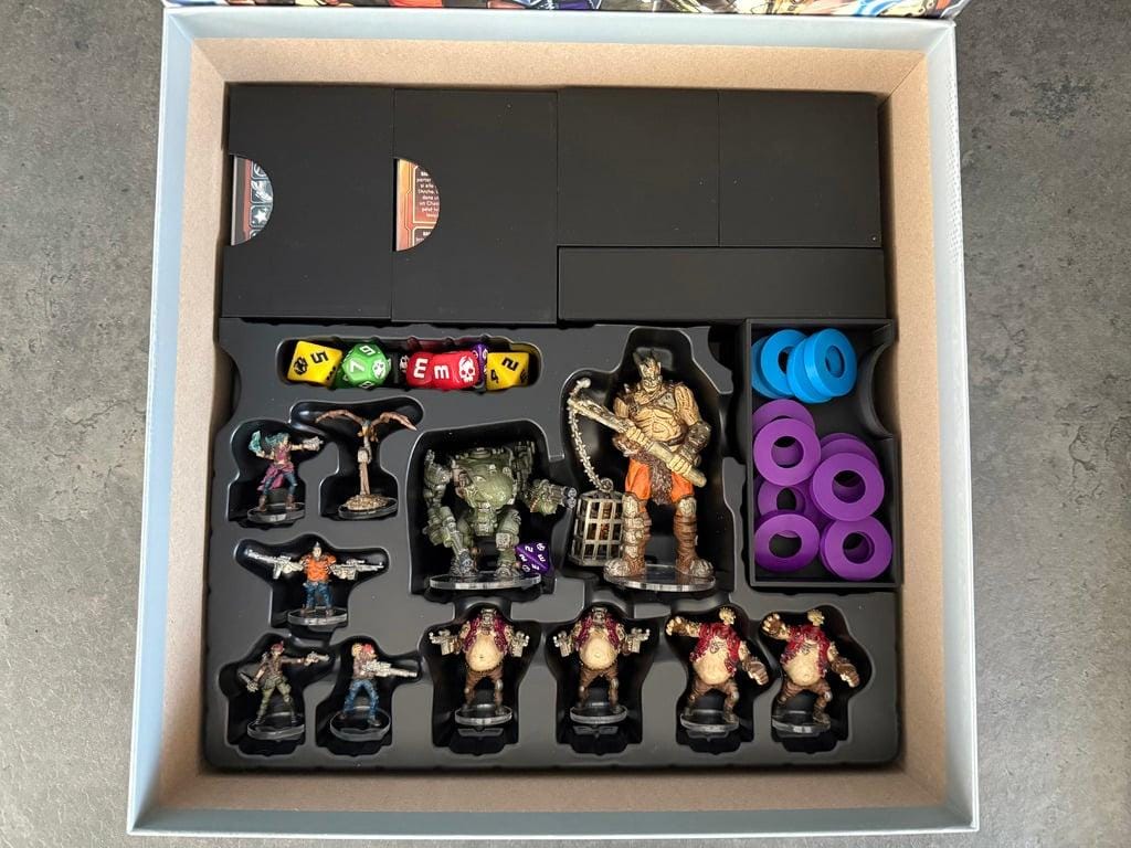 Borderlands Mister Torgue's Arena of Badassery Board Game Organizer / Insert (etsy image id: 6994734140)