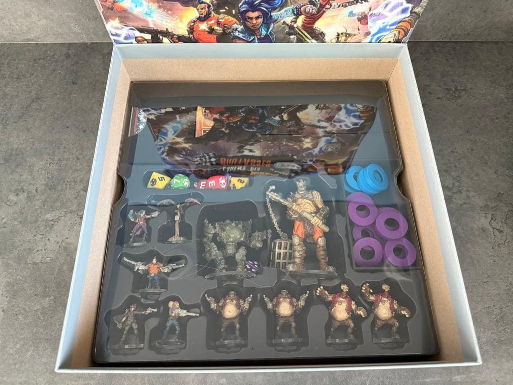 Borderlands Mister Torgue's Arena of Badassery Board Game Organizer / Insert (etsy image id: 6994734142)