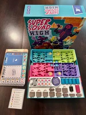 Super Squad High Deluxe Board Game Organizer / Insert (etsy image id: 7003916628)