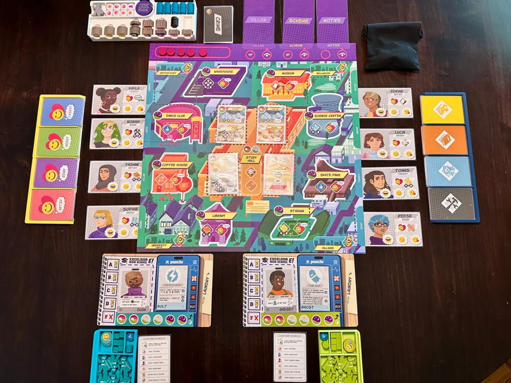 Super Squad High Deluxe Board Game Organizer / Insert (etsy image id: 7003916674)
