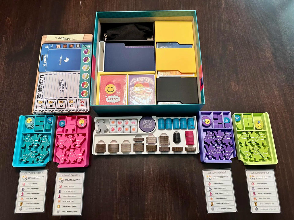 Super Squad High Deluxe Board Game Organizer / Insert (etsy image id: 7003916730)
