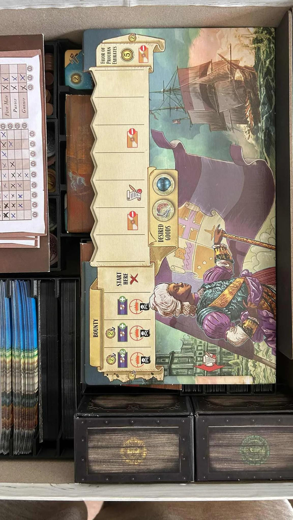 Dead Reckoning + Expansions Board Game Organizer / Insert (etsy image id: 7042872563)